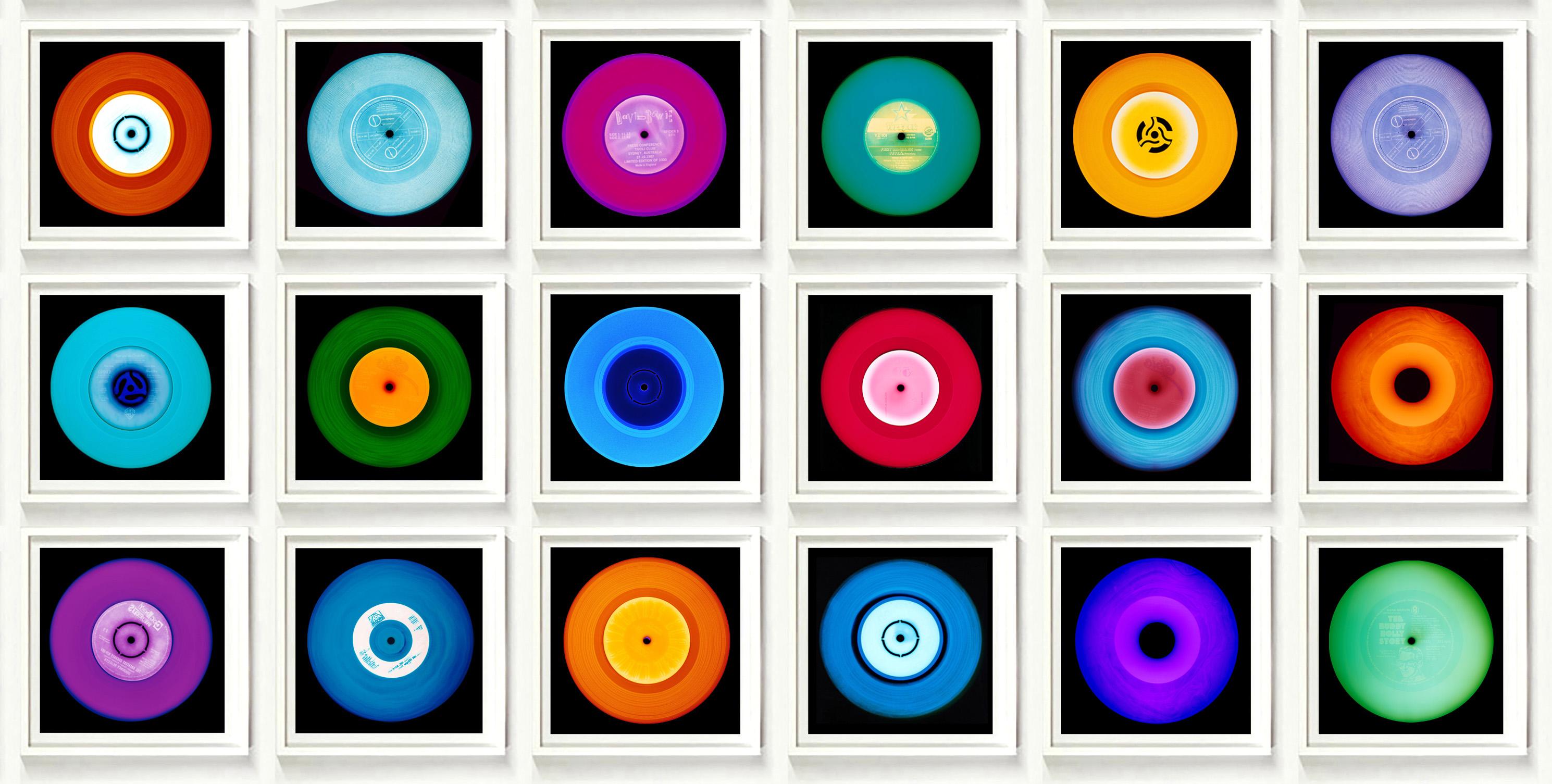 Colección Vinilo 18 Piezas Instalación Multicolor - Fotografía Pop Art Color en venta 12