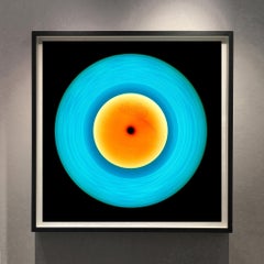 Vinyl Collection, 1981 Blue Orange - Conceptual Pop Art Color Photography