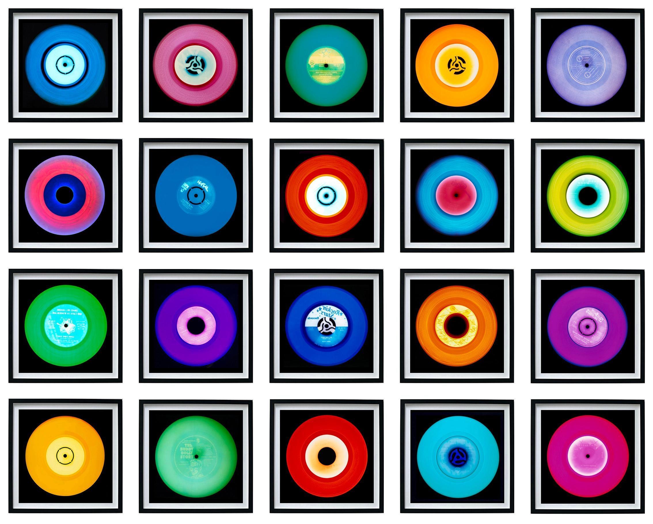 Heidler & Heeps Print - Vinyl Collection 20 Piece Multi-Color Installation - Pop Art Color Photography