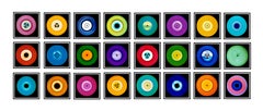 Vinyl Collection 24 Piece Multi-Color Installation - Pop Art Color Photography