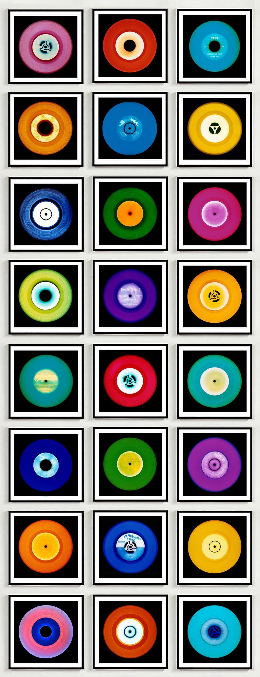 Vinyl Collection 24 Piece Multi-Color Installation - Pop Art Color Photography