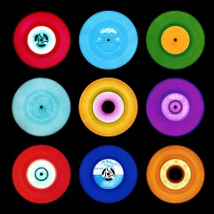 Collection Vinyl 7" Compilation latérale - Photographie couleur Pop Art
