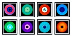 Colección Vinilo 8 Piezas Instalación Multicolor - Fotografía Pop Art Color