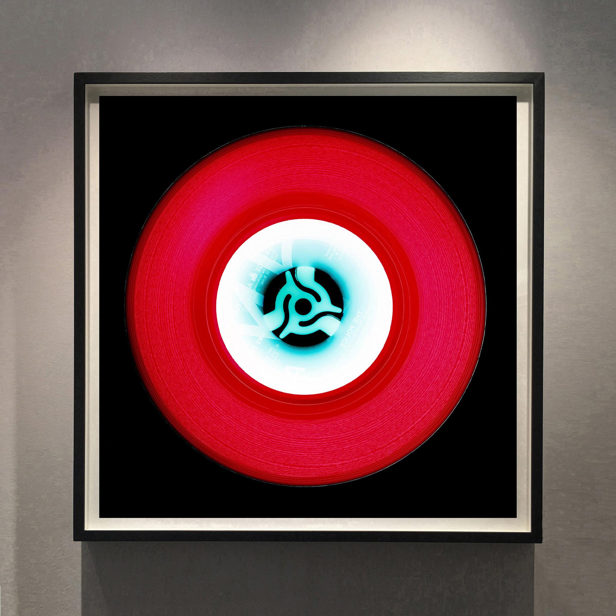 Vinyl Collection, A (Cherry Red) - Conceptual Pop Art Color Photography - Print by Heidler & Heeps