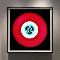 Vinyl Collection, A (Cherry Red) - Conceptual Pop Art Color Photography