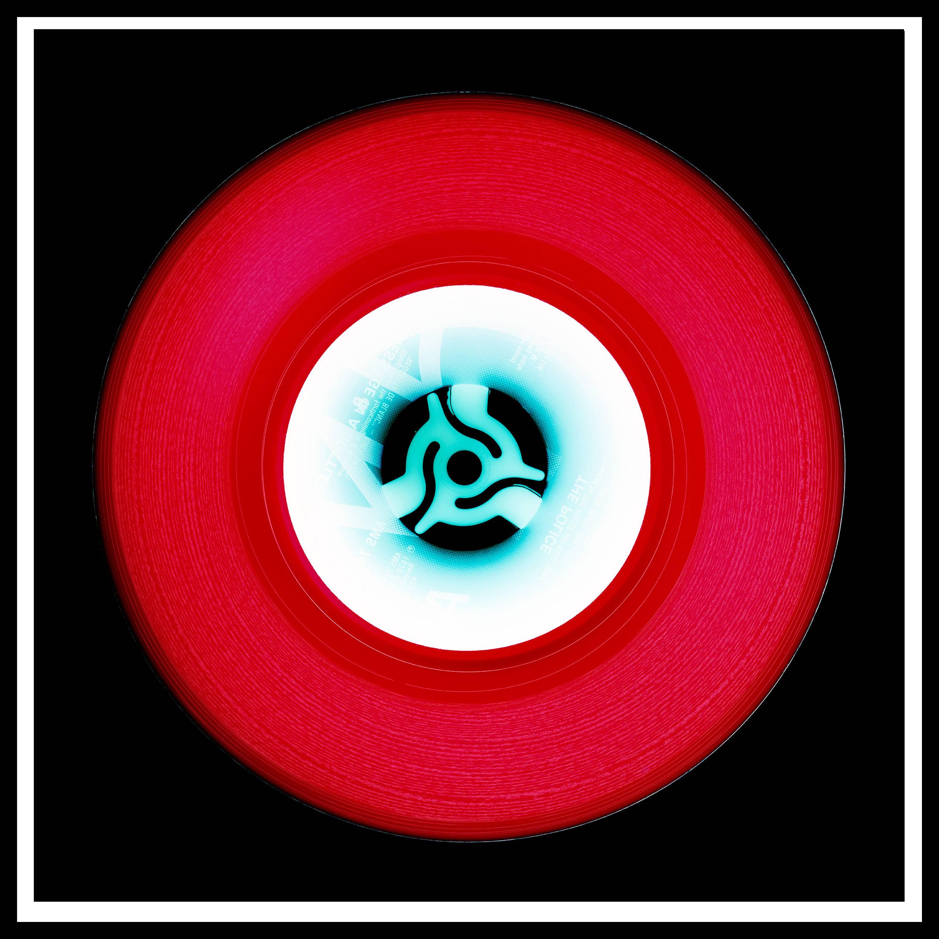 Vinyl Collection, A (Cherry Red) - Conceptual, Pop Art, Color Photography For Sale 1