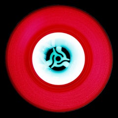 Collection Vinyl, A (Cherry Red) - Photographie conceptuelle, Pop Art, couleur