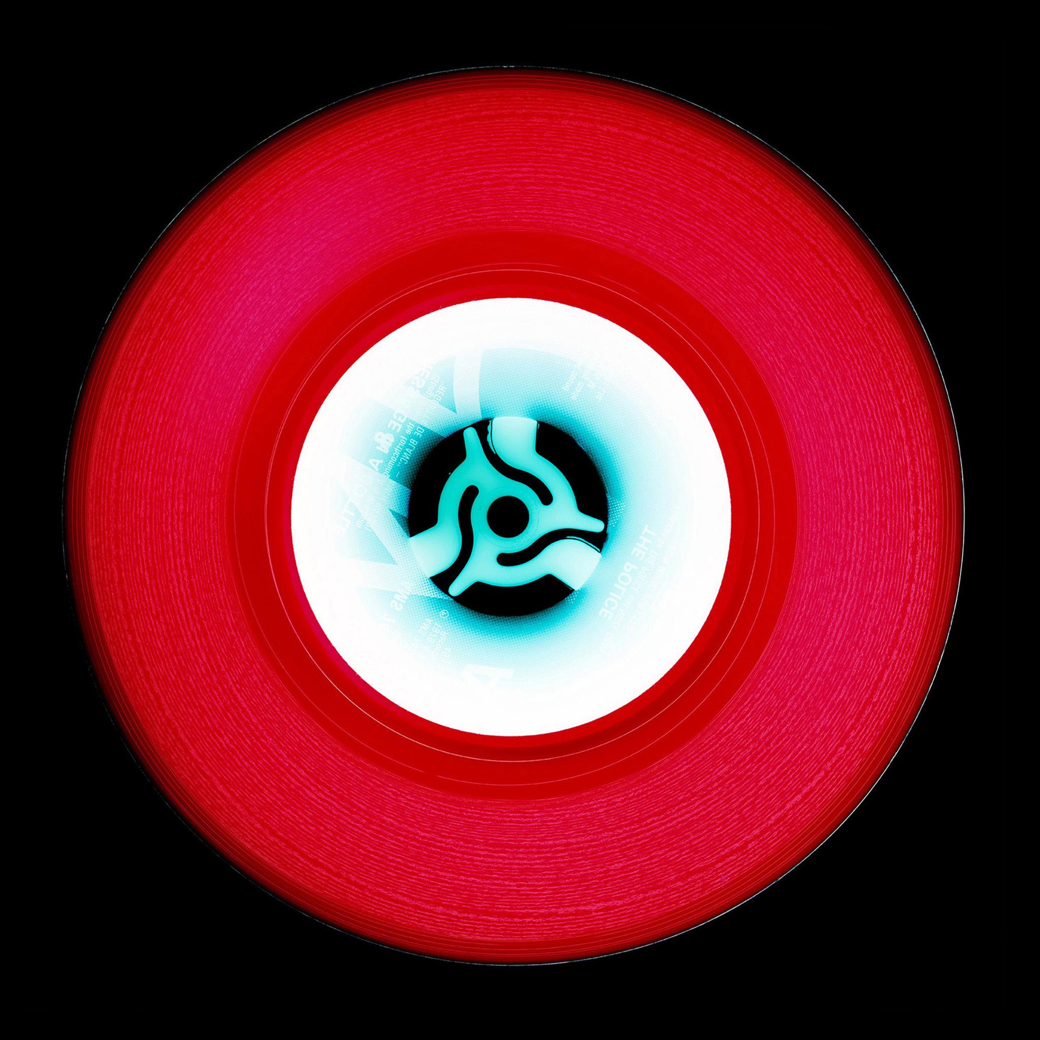 Heidler & Heeps Print - Vinyl Collection, A (Cherry Red) - Conceptual Pop Art Color Photography