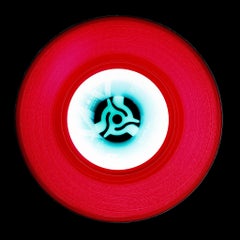 Vinyl Collection, A (Cherry Red) - Conceptual Pop Art Color Photography