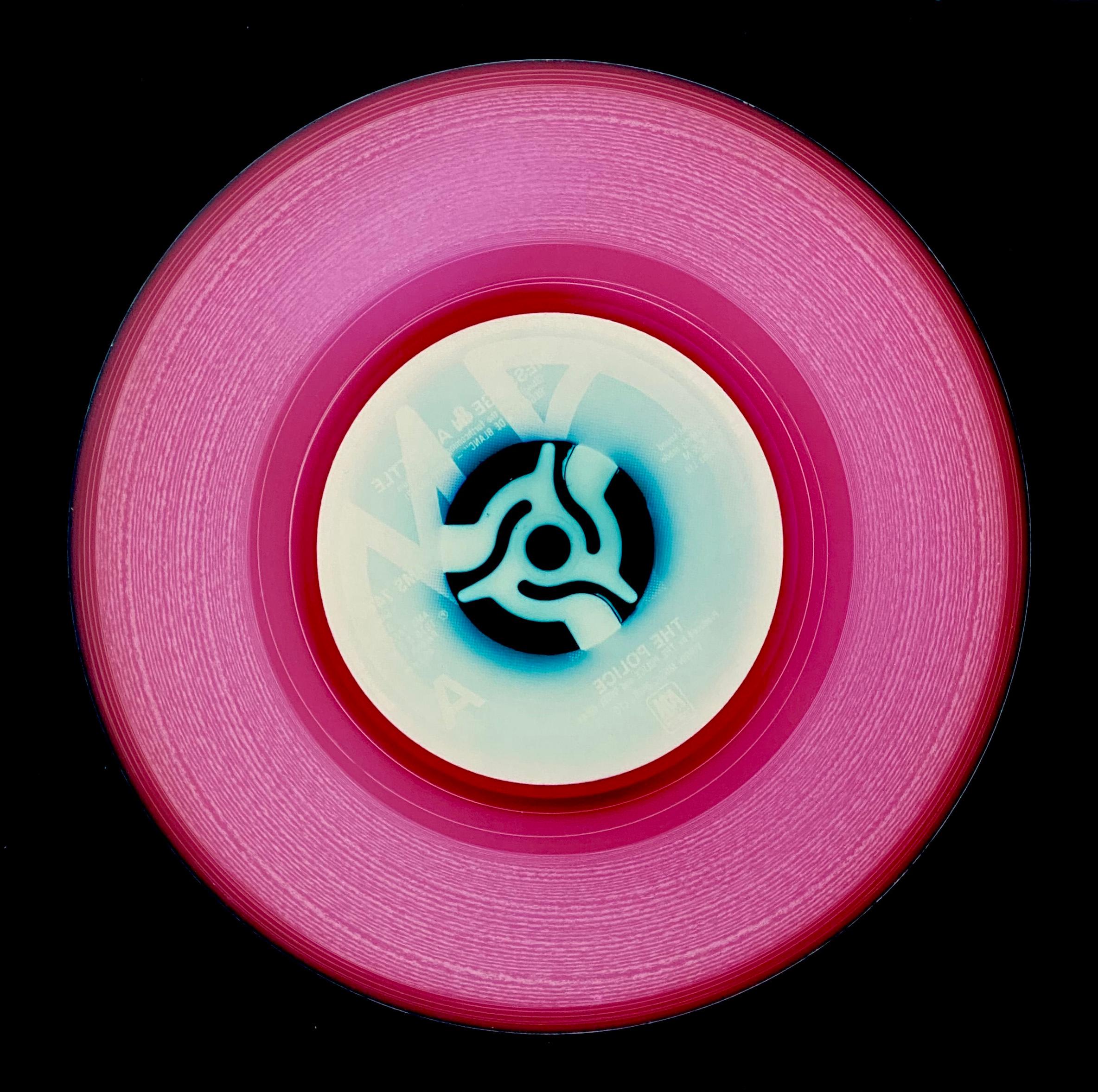 Vinyl-Kollektion, A (Rosa) – Konzeptionell, Pop Art, Farbfotografie