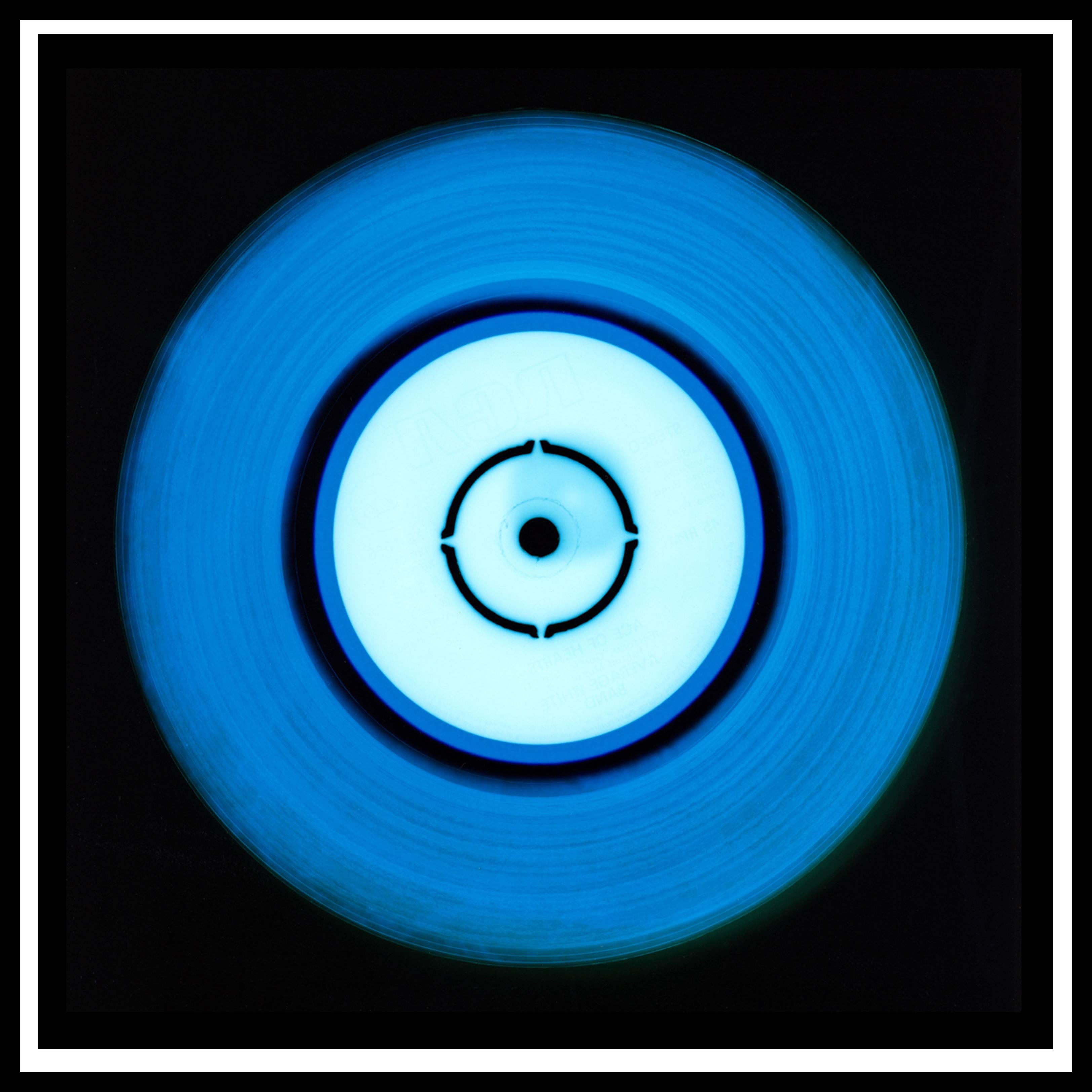 Vinyl Collection, ACR - Blue, Conceptual, Pop Art, Color Photography For Sale 3