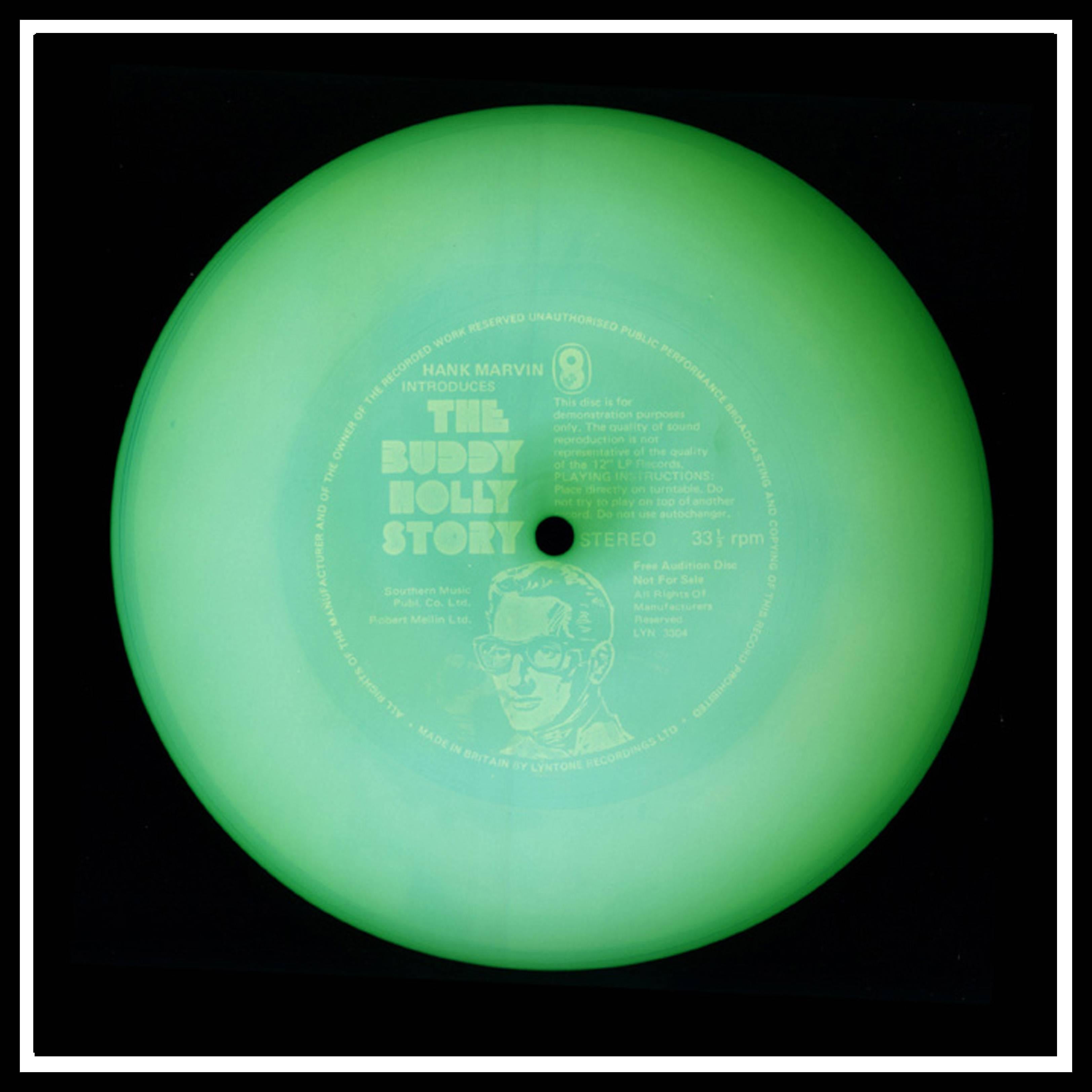 Vinyl Collection, Audition Disc - Green, Conceptual, Pop Art Color Photography For Sale 2