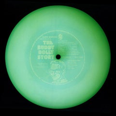 Vinyl Collection, Audition Disc - Green, Conceptual, Pop Art Color Photography