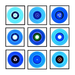 Vinyl Collection B Side Blues Installation - Pop Art Color Photography
