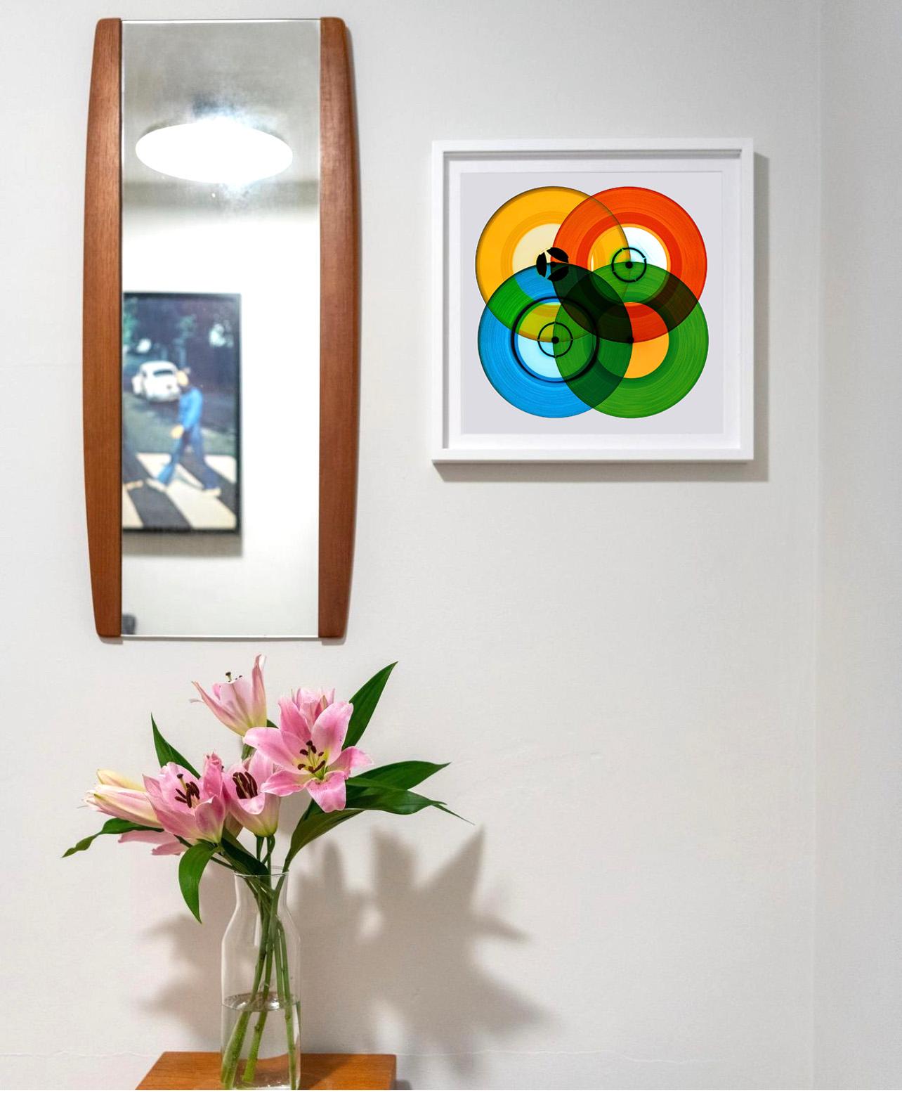 Enregistrement latéral B collection Vinyl - Photographie couleur Pop Art en vente 1