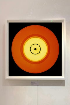 Vinyl Collection, Double B Side (Orange) - Conceptual Pop Art Color Photography
