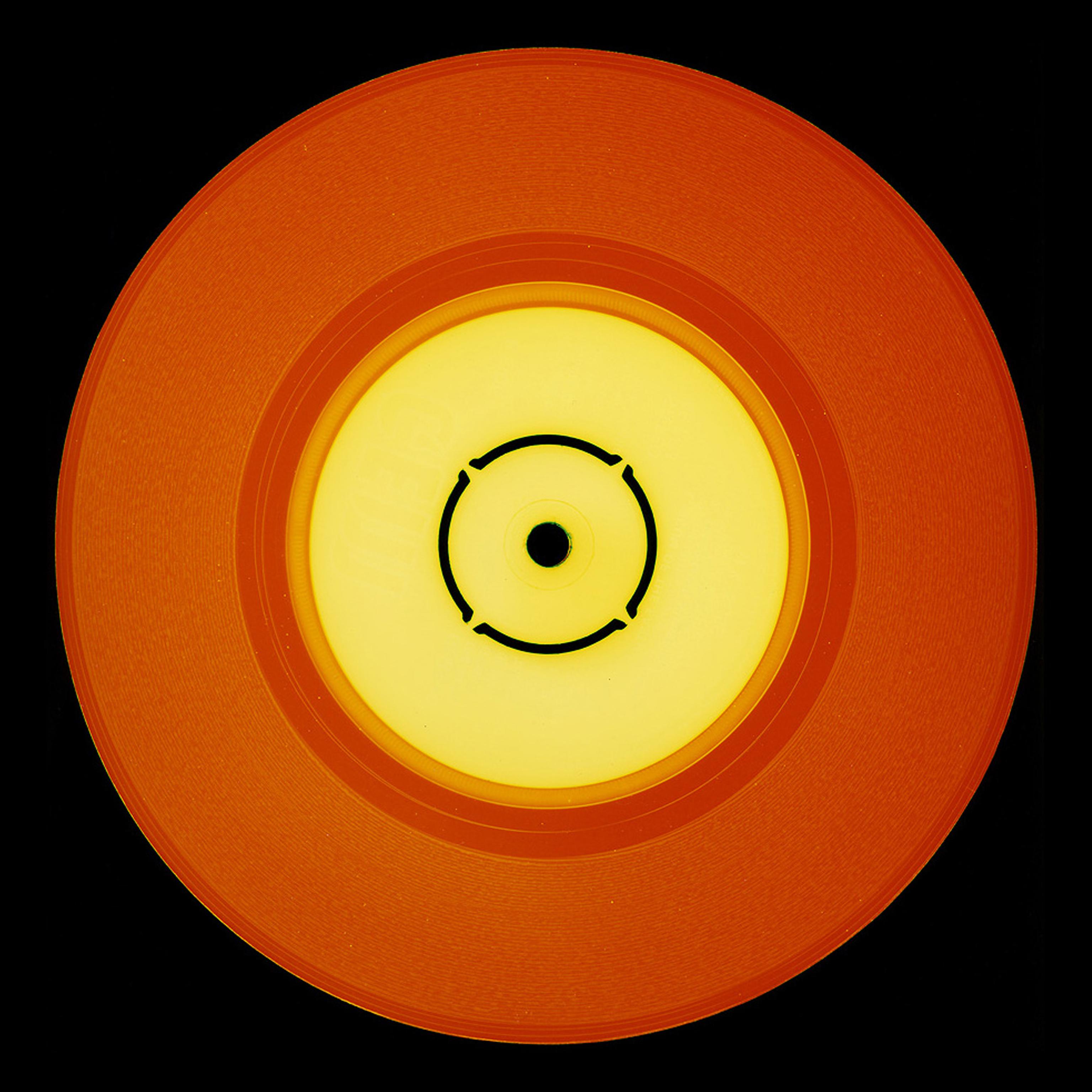 Color Photograph Heidler & Heeps - Collection Vinyl, Double B Side (orange) - Photographie couleur Pop Art conceptuelle