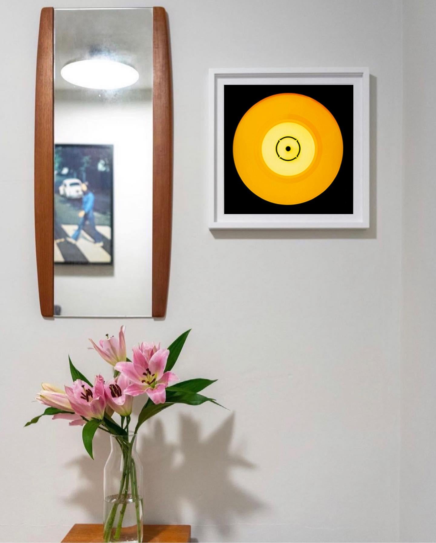 'Double B Side Sunshine' from the Heidler & Heeps Vinyl Collection.
Acclaimed contemporary photographers, Richard Heeps and Natasha Heidler have collaborated to make this beautifully mesmerising collection. A celebration of the vinyl record and