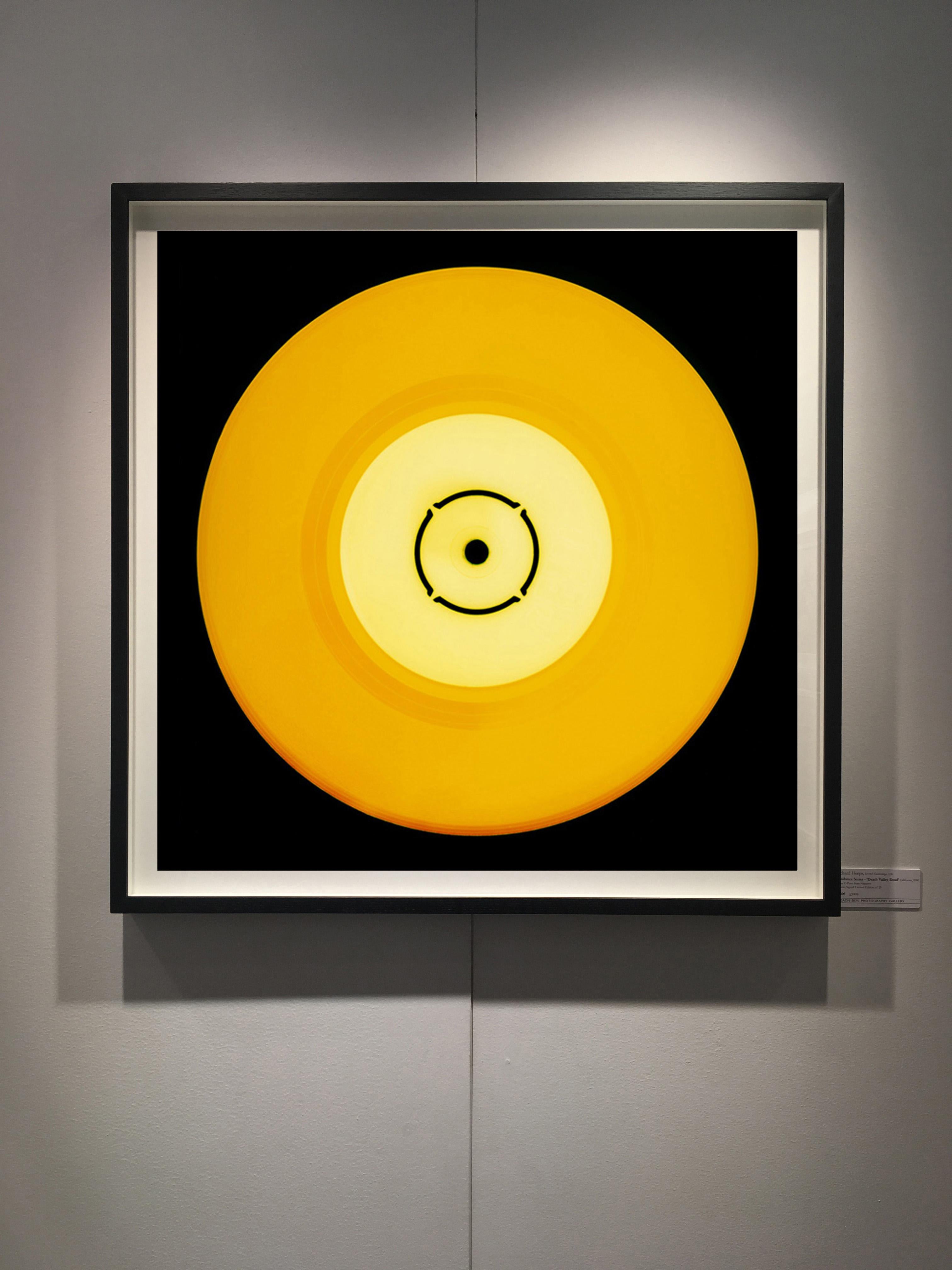 Vinyl Collection, Double B Side (Sunshine) - Yellow Conceptual Color Photography For Sale 2