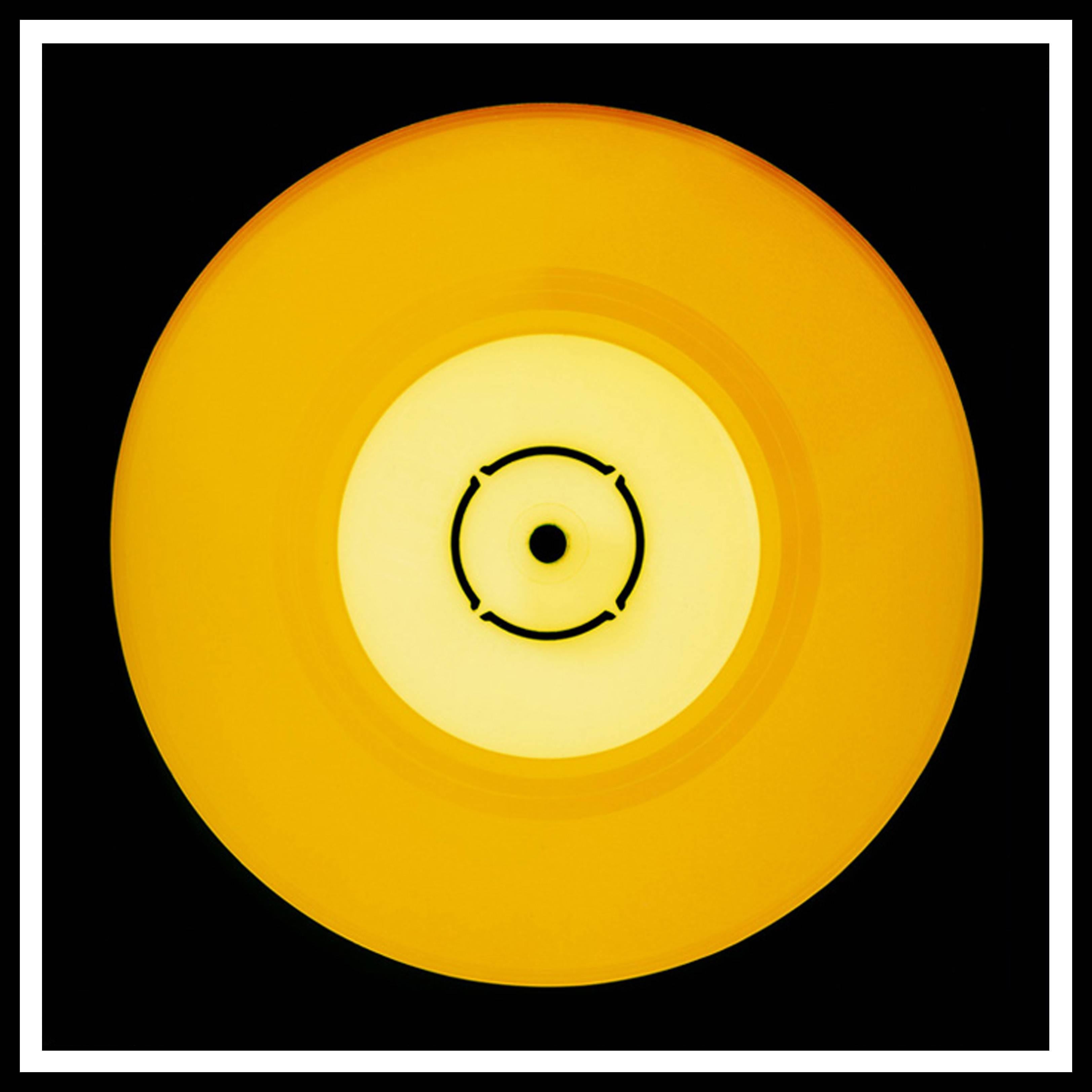 Vinyl Collection, Double B Side (Sunshine) - Yellow Conceptual Color Photography For Sale 5
