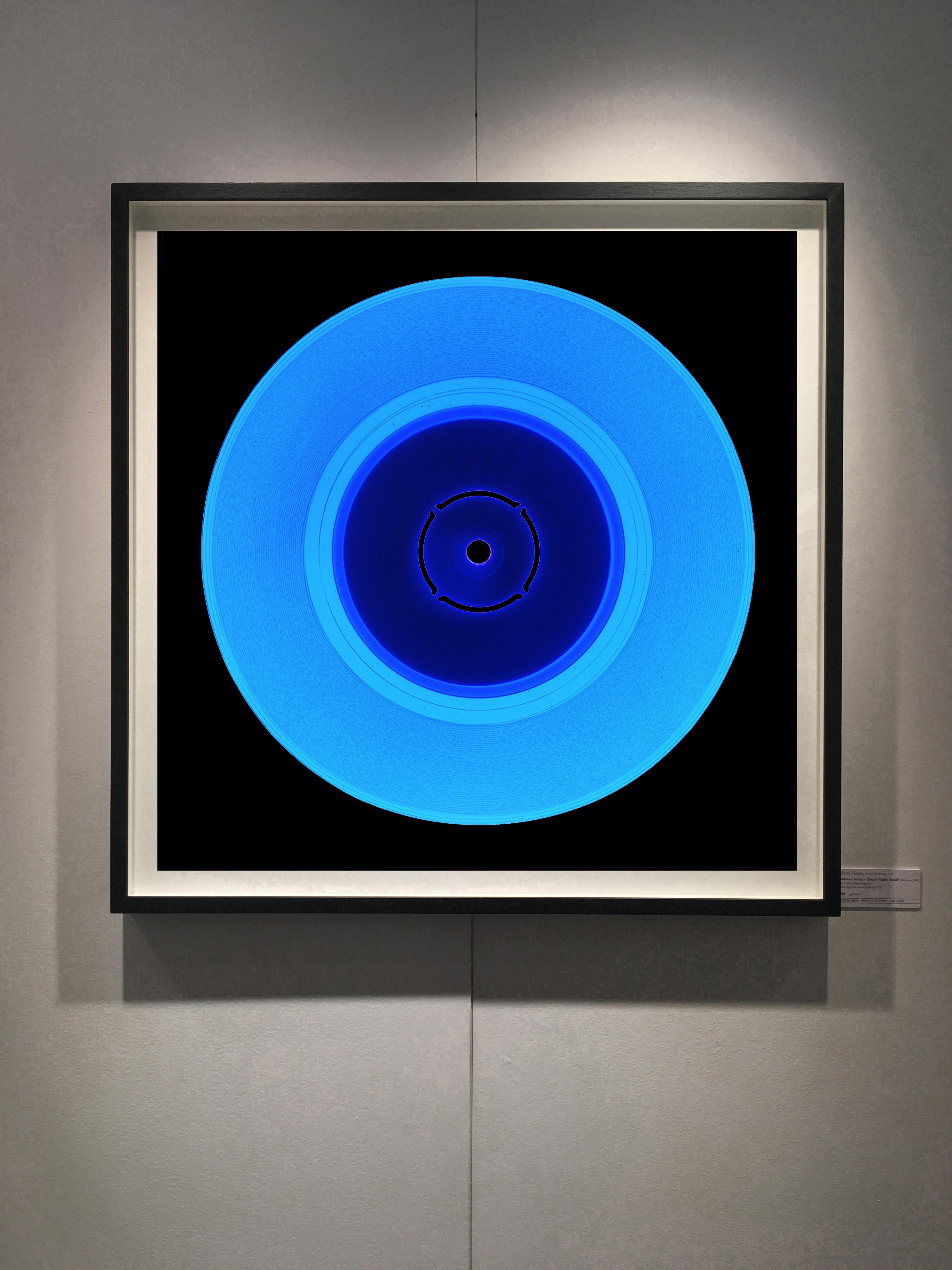 Vinyl Collection, Eighteen Piece Blues Installation - Pop Art Color Photography 10