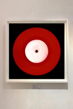 Vinyl Collection, Idea (Rose) - Red, Conceptual, Color, Pop Art, Photography