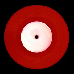 Vinyl Collection, Idea (Rose) - Red, Conceptual, Color, Pop Art, Photography