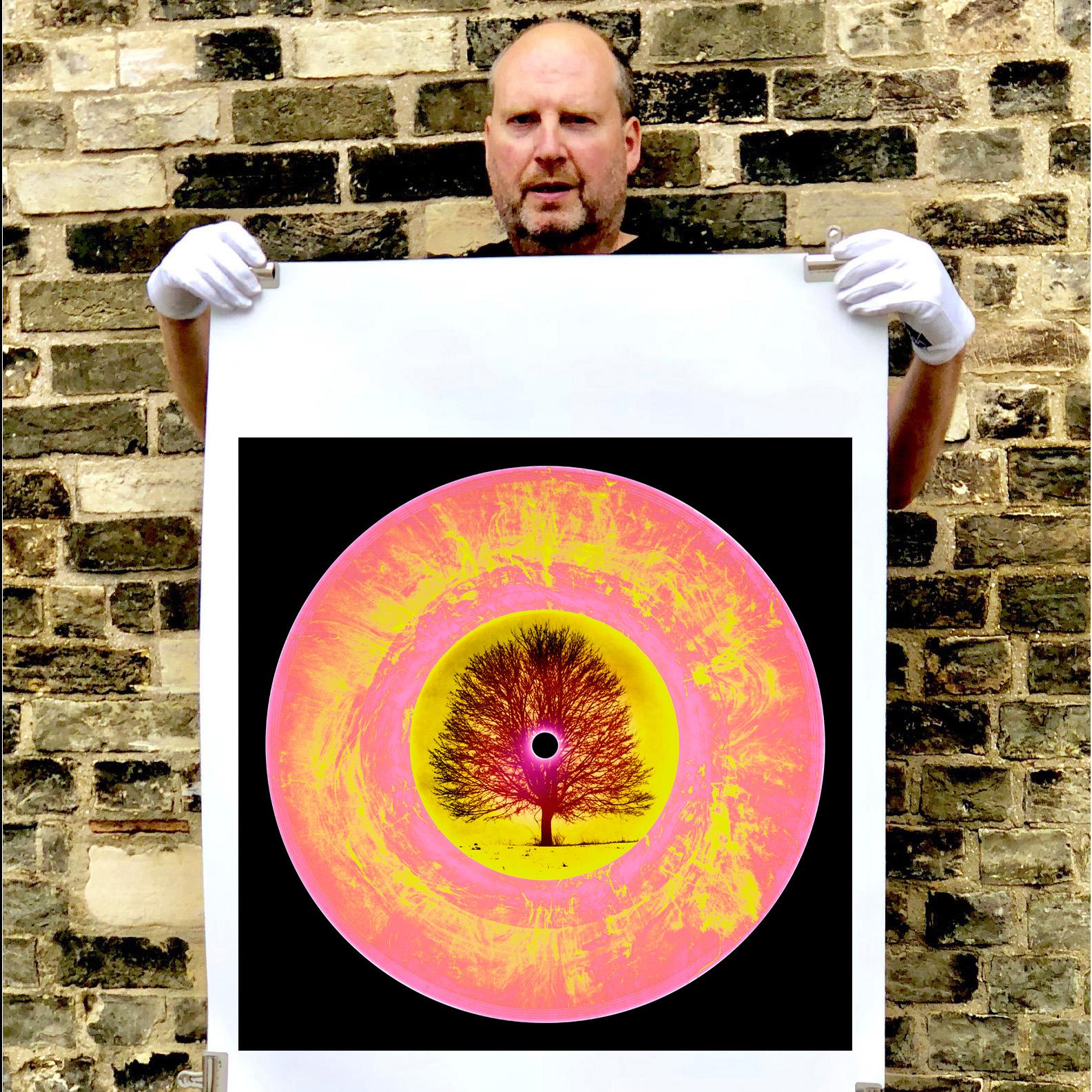 Collection LTD ED Vinyl rose ocre - Photographie couleur pop art en vente 1