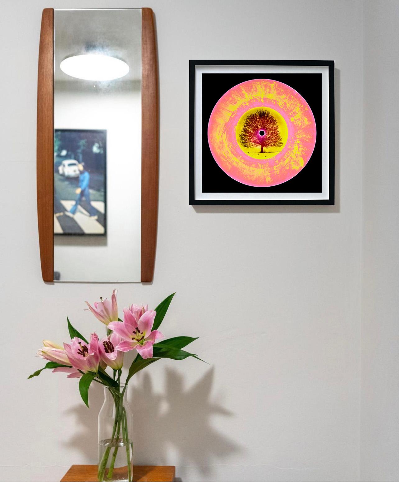 Collection LTD ED Vinyl rose ocre - Photographie couleur pop art en vente 1