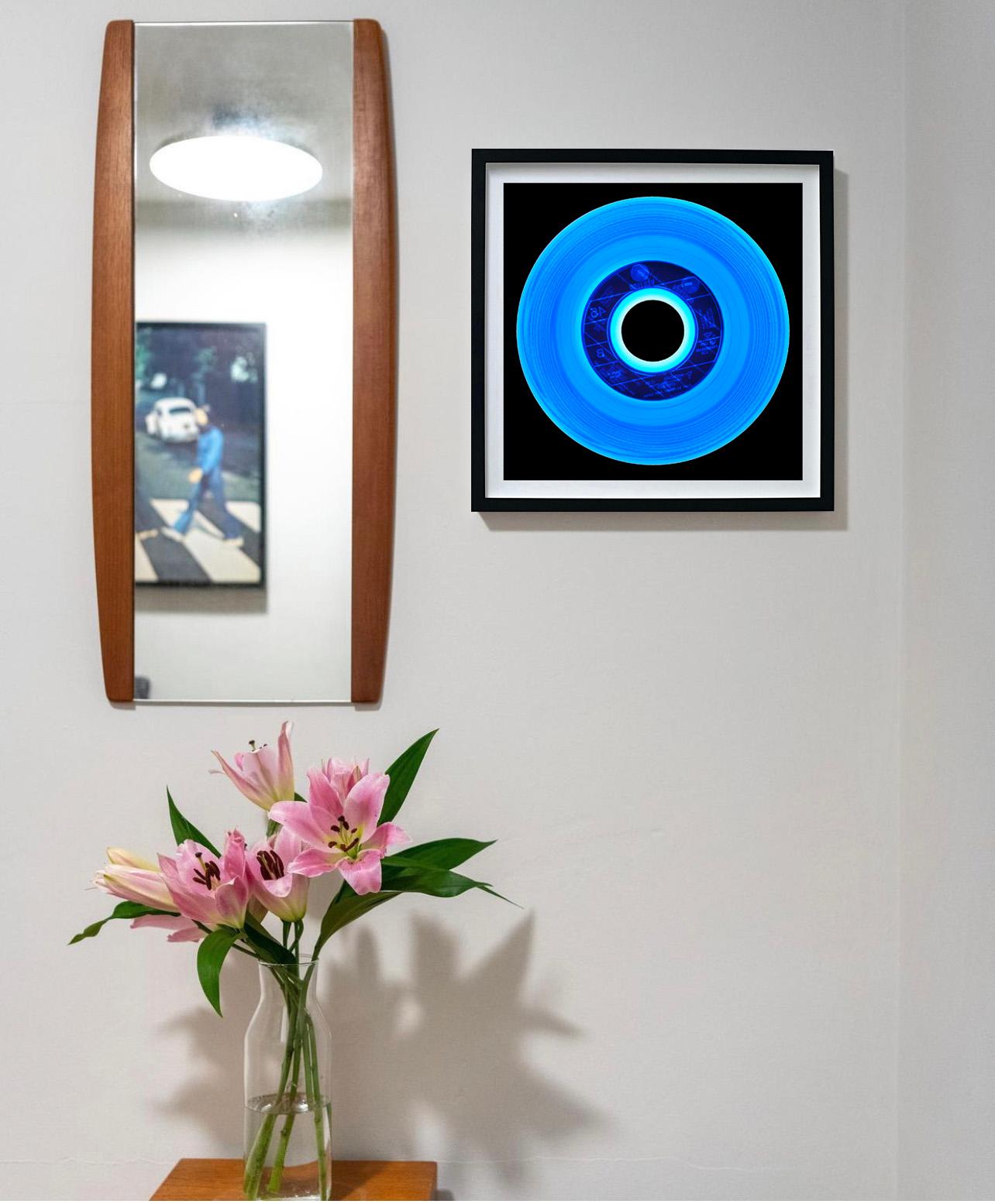 Collection Vinyl Made in France Bleu - Photographie couleur Pop Art en vente 1