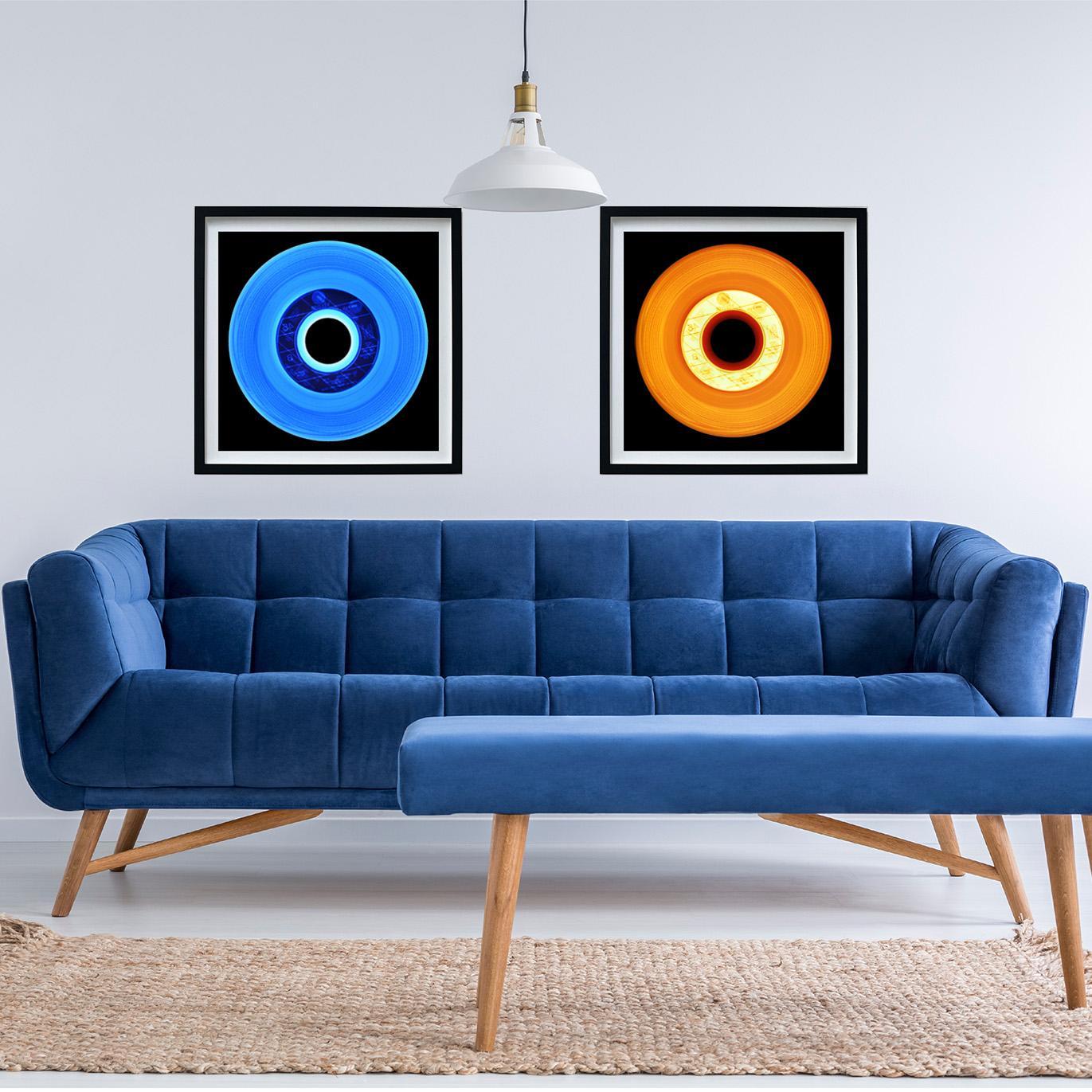 Collection Vinyl Made in France Bleu - Photographie couleur Pop Art en vente 2