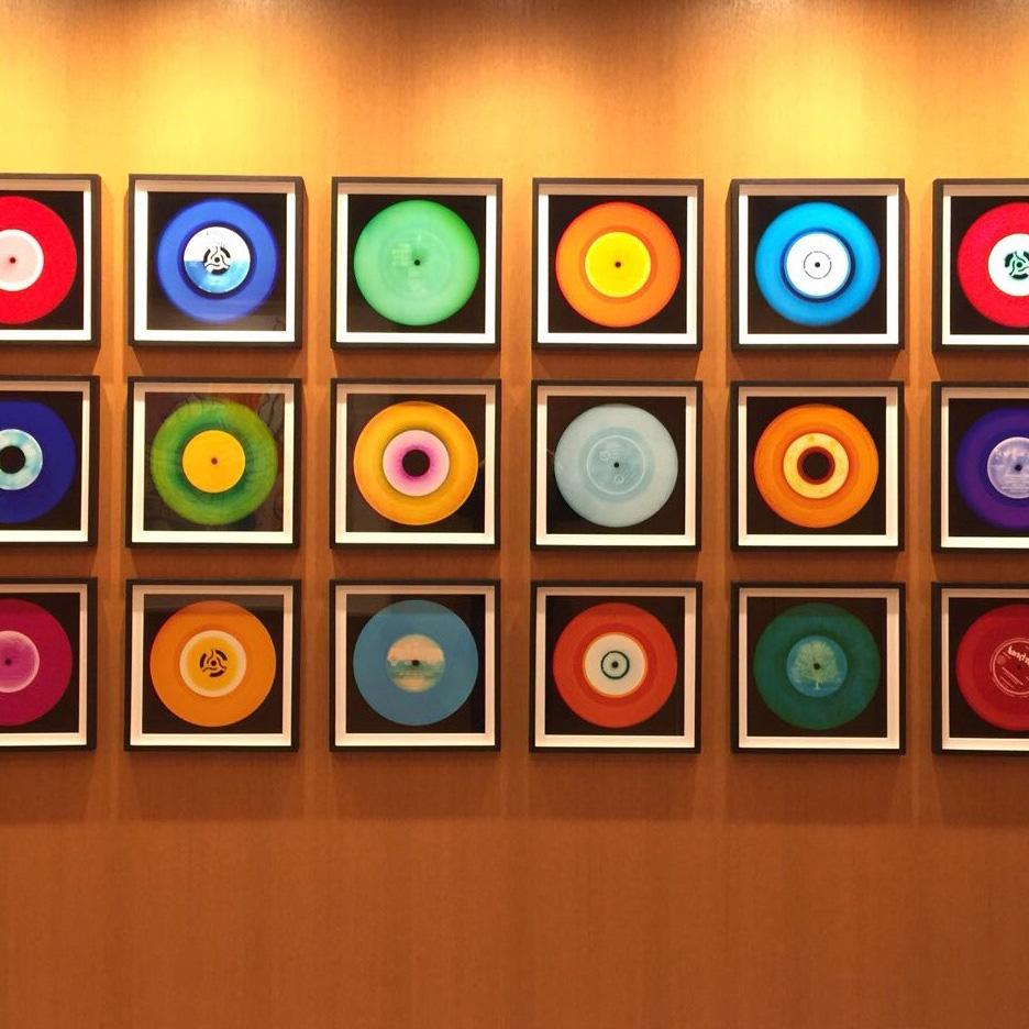 Collection Vinyl Made in France Bleu - Photographie couleur Pop Art en vente 6