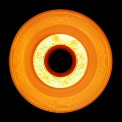 Vinyl Collection 
Made in France
 - Orange Pop art color photograph