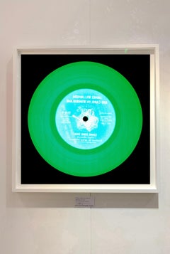 Vinyl Collection, Made in the USA - Green Conceptual Pop Art Color Photography