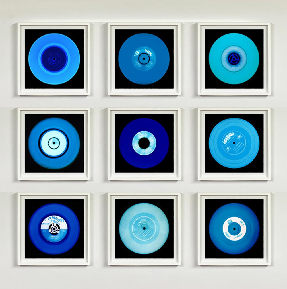 Vinyl Collection, Nine Piece Blues Installation - Pop Art Color Photography - Print by Heidler & Heeps