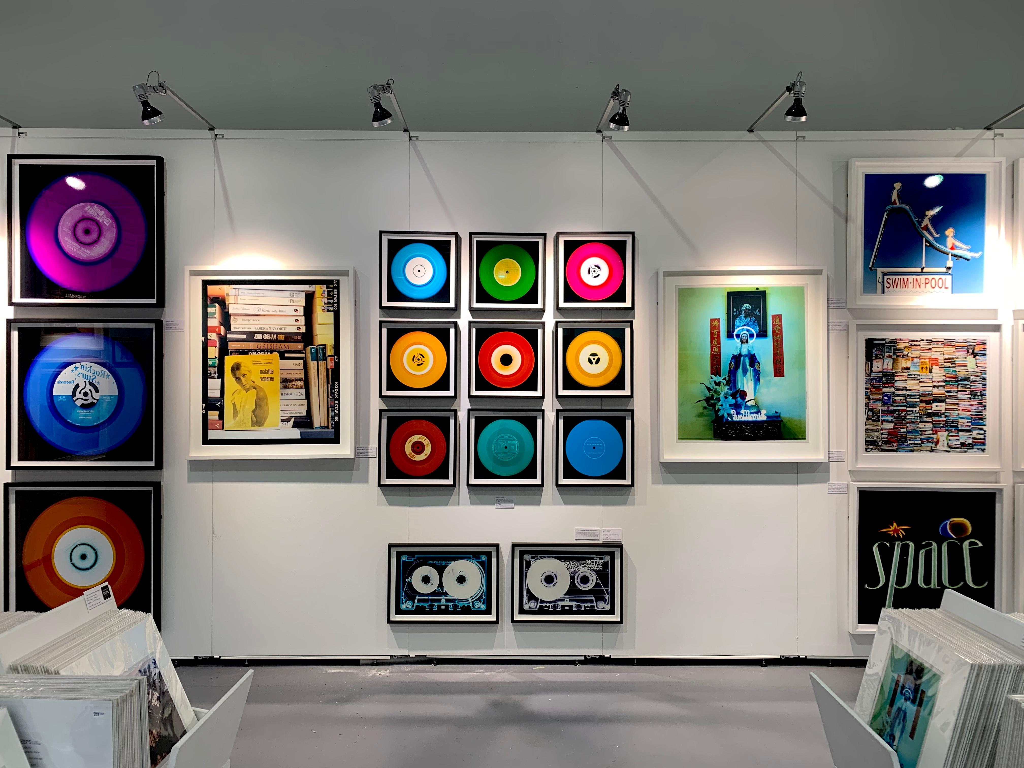 Vinyl Collection, Nine Piece Blues Installation - Pop Art Color Photography 2