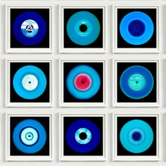 Vinyl Collection Nine Piece Blues Installation - Pop Art Photography