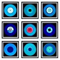 Vinyl Collection Nine Piece Blues Installation - Pop Art Photography