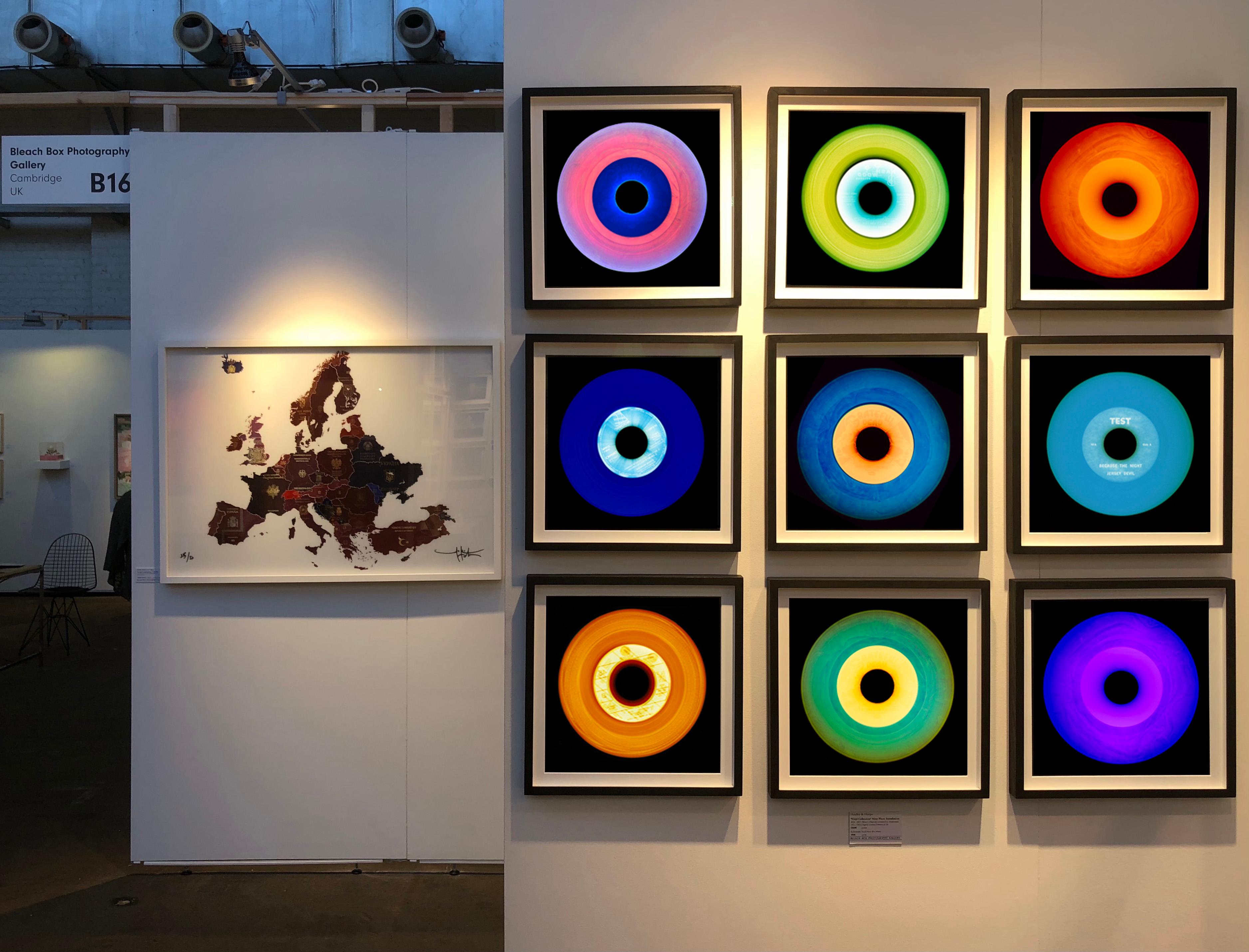 Colección Vinilo Instalación Jukebox Nueve Piezas - Foto Pop Art Multicolor en venta 7
