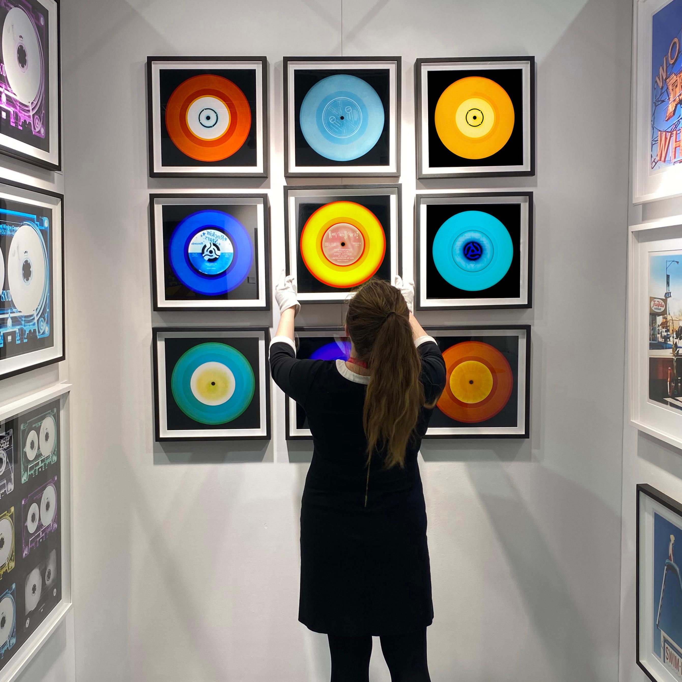 Colección Vinilo Instalación Nueve Piezas Multicolor - Foto Pop Art Multicolor en venta 7