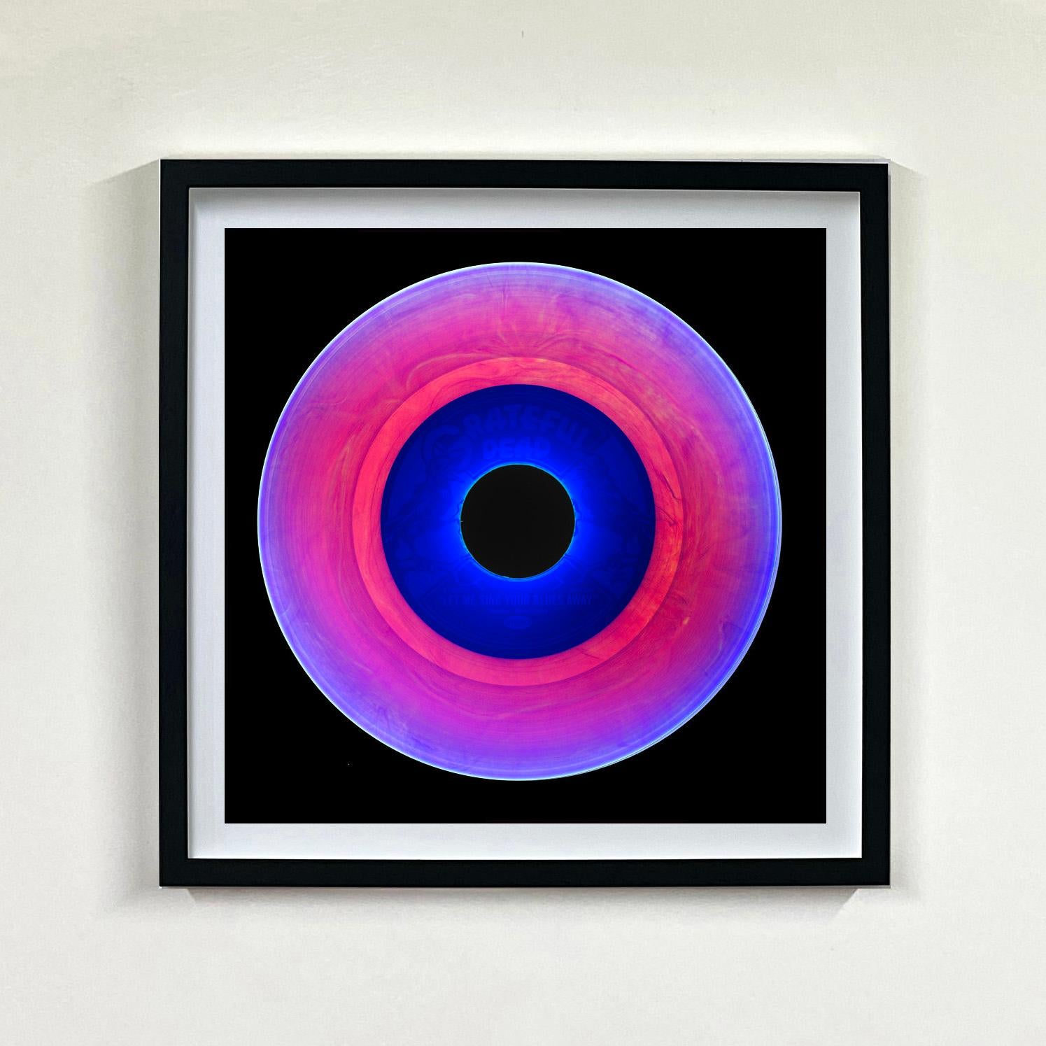 Heidler & Heeps Vinyl Collection Nine Piece Multicolor Installation.
Acclaimed contemporary photographers, Richard Heeps and Natasha Heidler have collaborated to make this beautifully mesmerising collection. A celebration of the vinyl record and