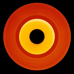 Vinyl Collection, Orange Recording - Conceptual, Pop Art, Color Photography