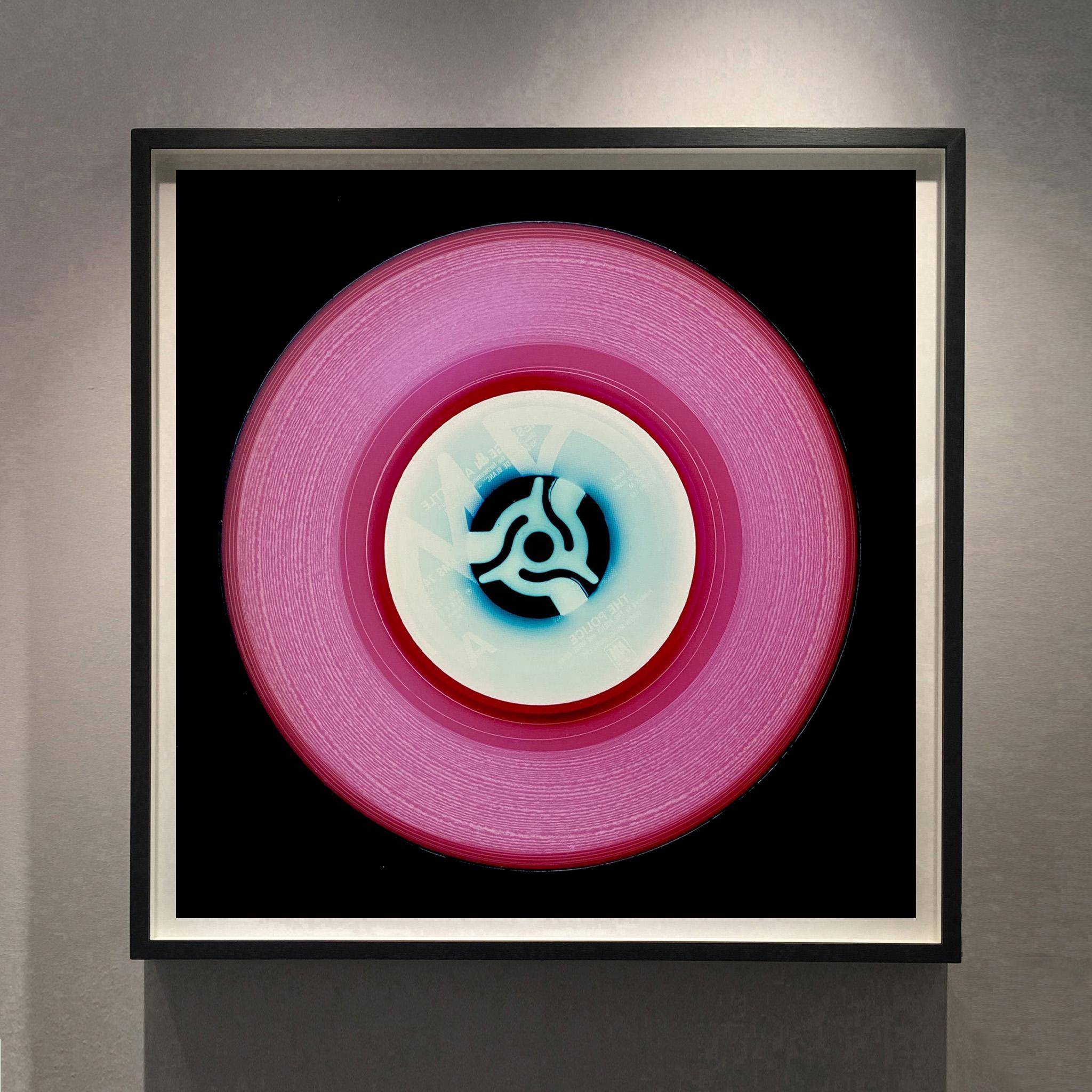 Vinyl Collection - Pink, Blue, Purple Trio - Pop Art Color Photography - Print by Heidler & Heeps