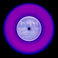 Vinyl Collection 'Press Conference' - Purple pop art color photograph