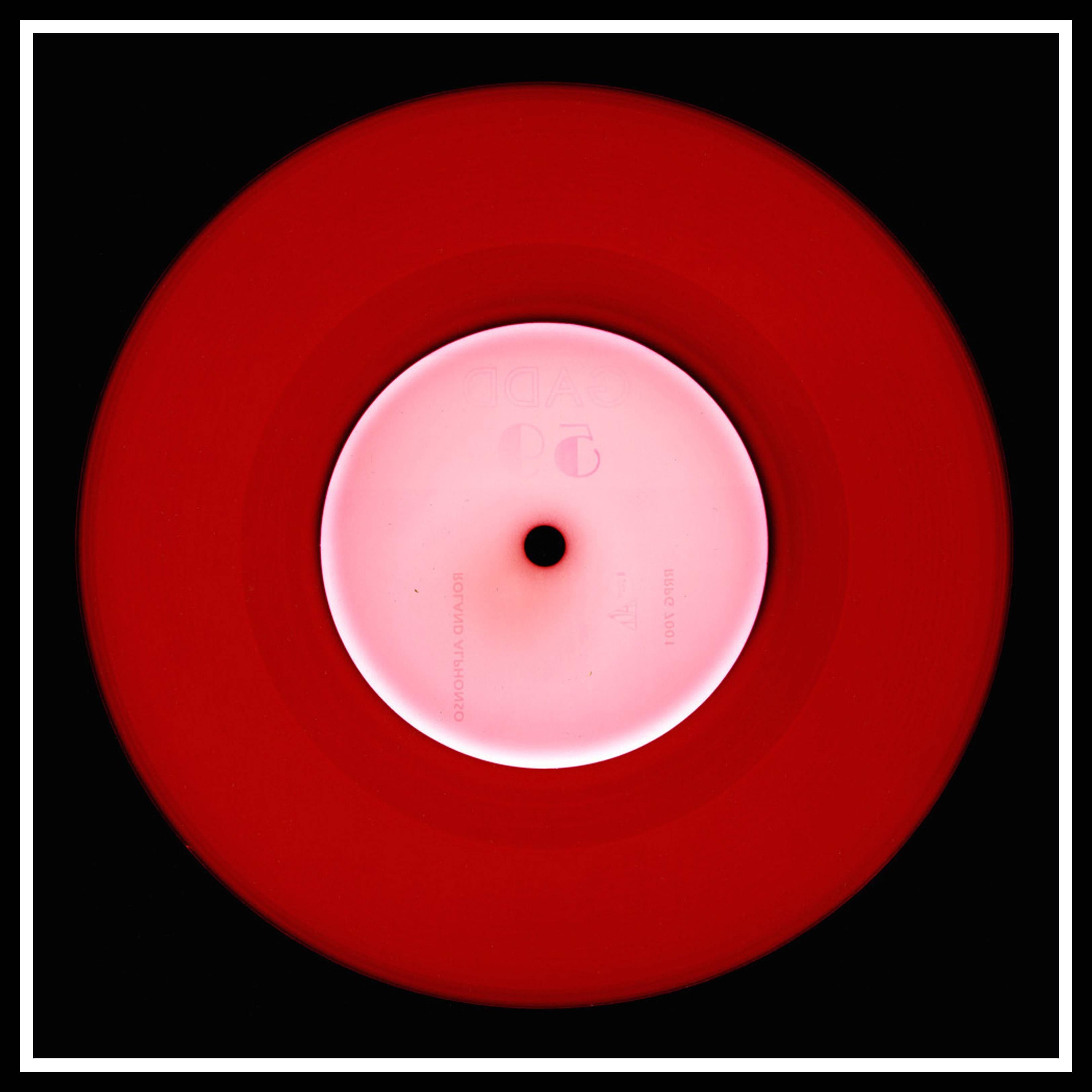 Collection Vinyl rouge, Reggae Red, photographie conceptuelle couleur Pop Art en vente 2