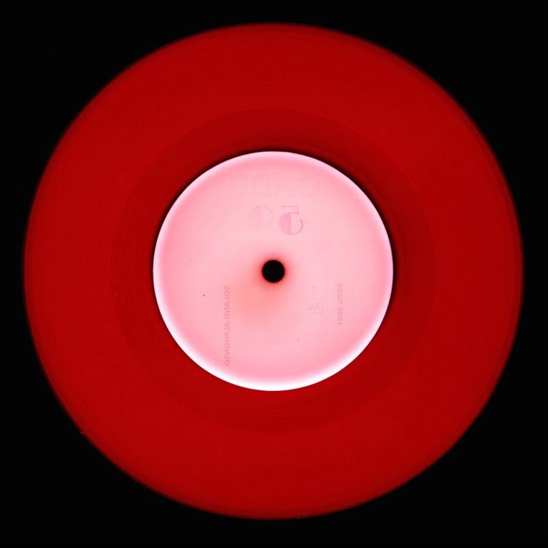 Print Heidler & Heeps - Collection Vinyl rouge, Reggae Red, photographie conceptuelle couleur Pop Art