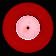 Vinyl-Kollektion, Reggae Red - Konzeptionelle, Pop-Art-Farbfotografie