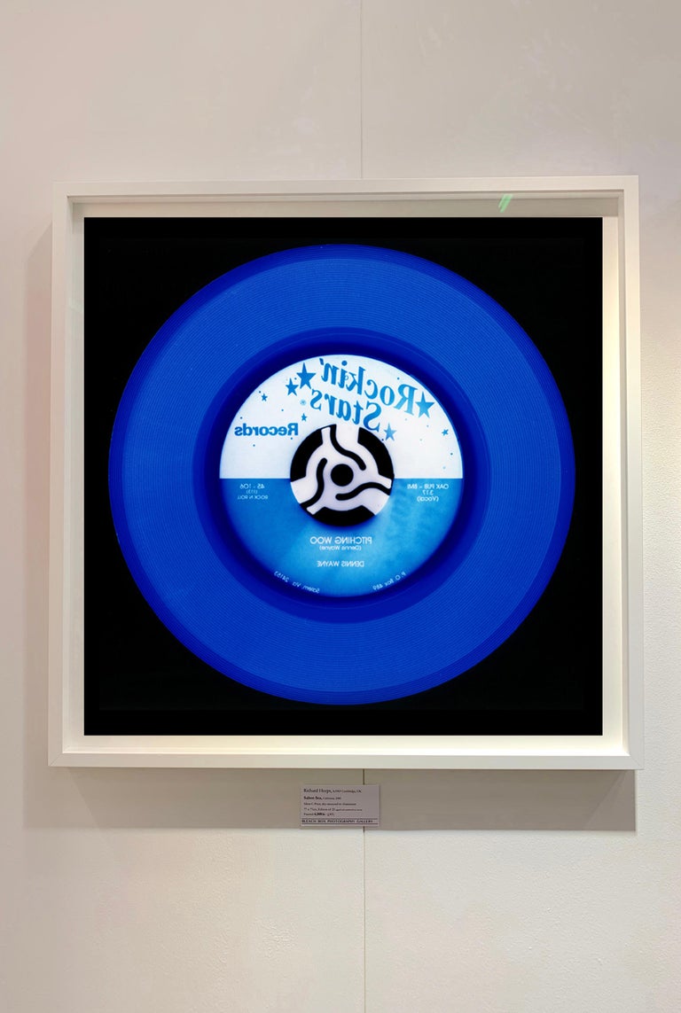 Heidler & Heeps Vinyl Collection, Rock 'n' Roll (Denim) Blue Conceptual Color Photography Heidler & Heeps Vinyl Collection, Rock 'n' Roll (Denim) Blue Conceptual Color Photography
