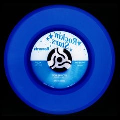 Vinyl Collection, Rock 'n' Roll (Denim) - Blue Conceptual Color Photography