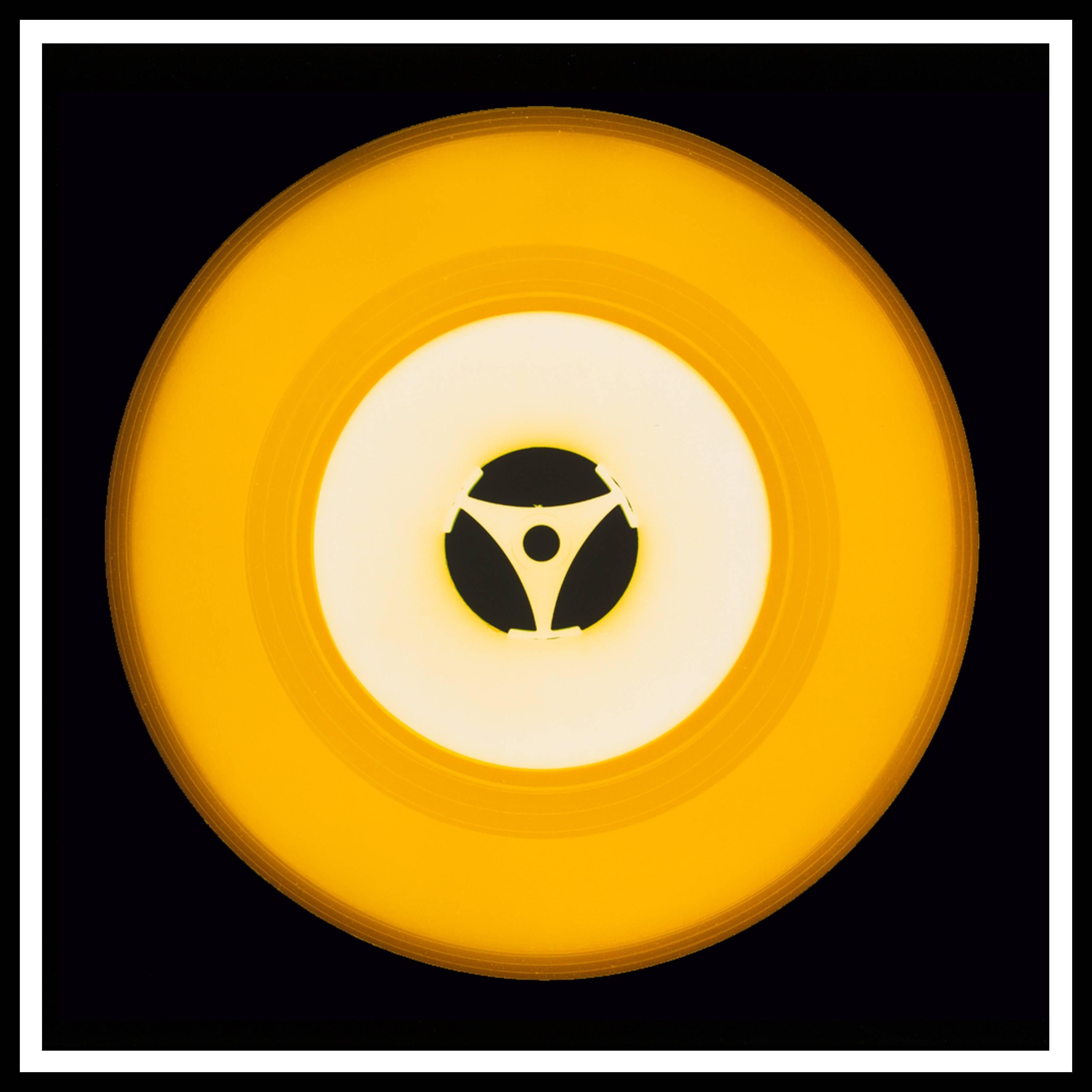 Vinyl Collection, Seventies Yellow - Conceptual, Pop Art Color Photography For Sale 3